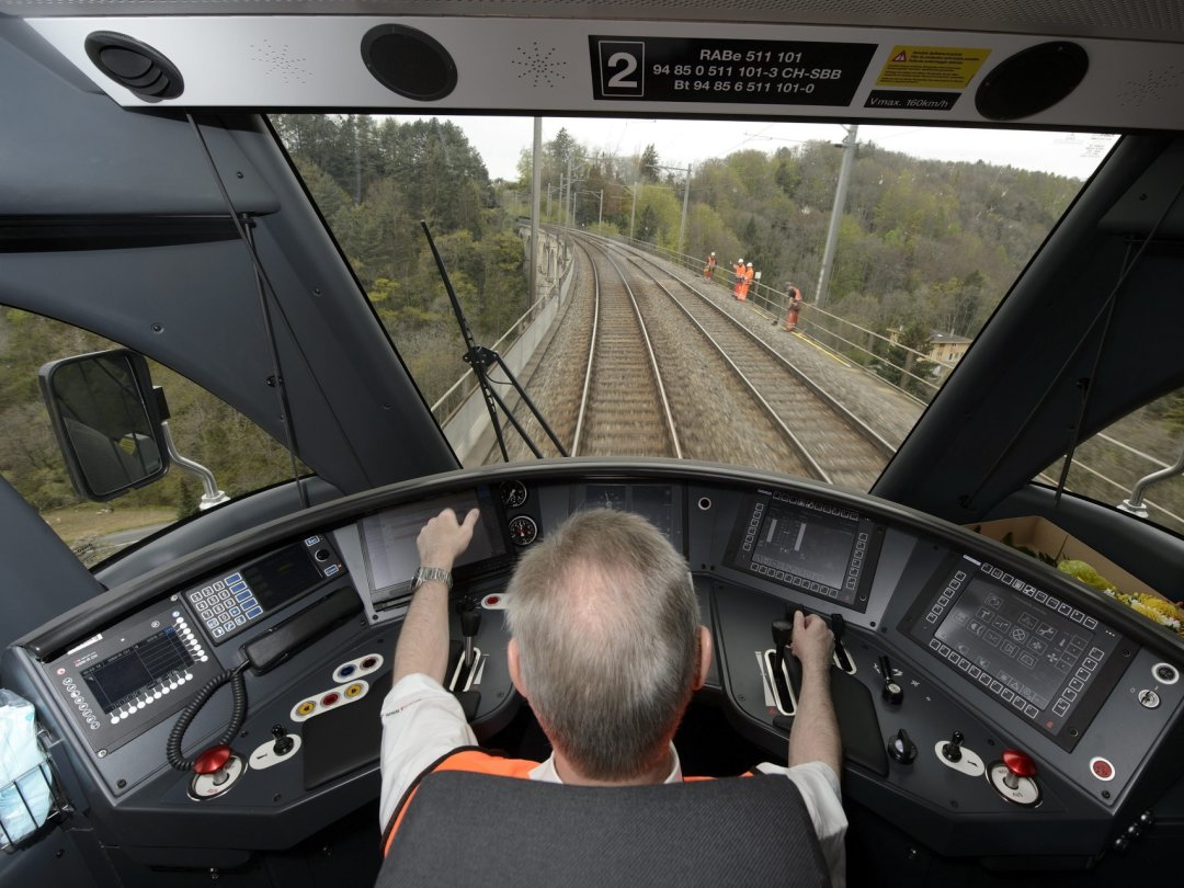 Conduite d’un train moderne