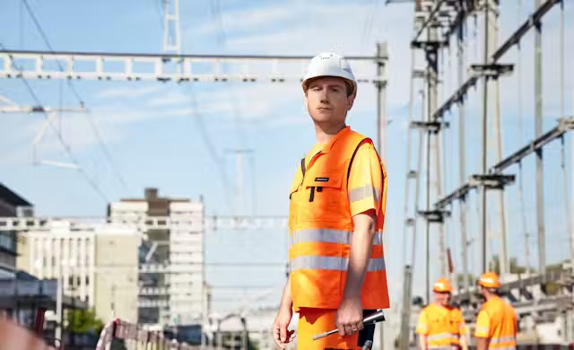 Surveillant de chantier ferroviaire
